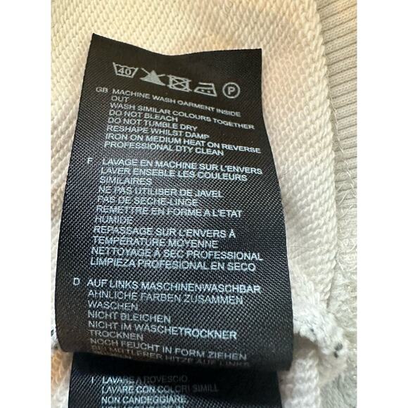 Philipp Plein‎ Sz XXL Skull Pullover Sweatshirt Cream Orange Designer Streetwear - Picture 12 of 14